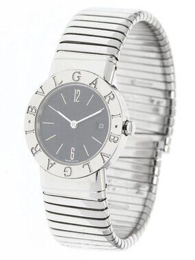 BVLGARI BVLGARIBVLGARI BB262TS Tubogas Date black Dial Quartz Ladies _948370